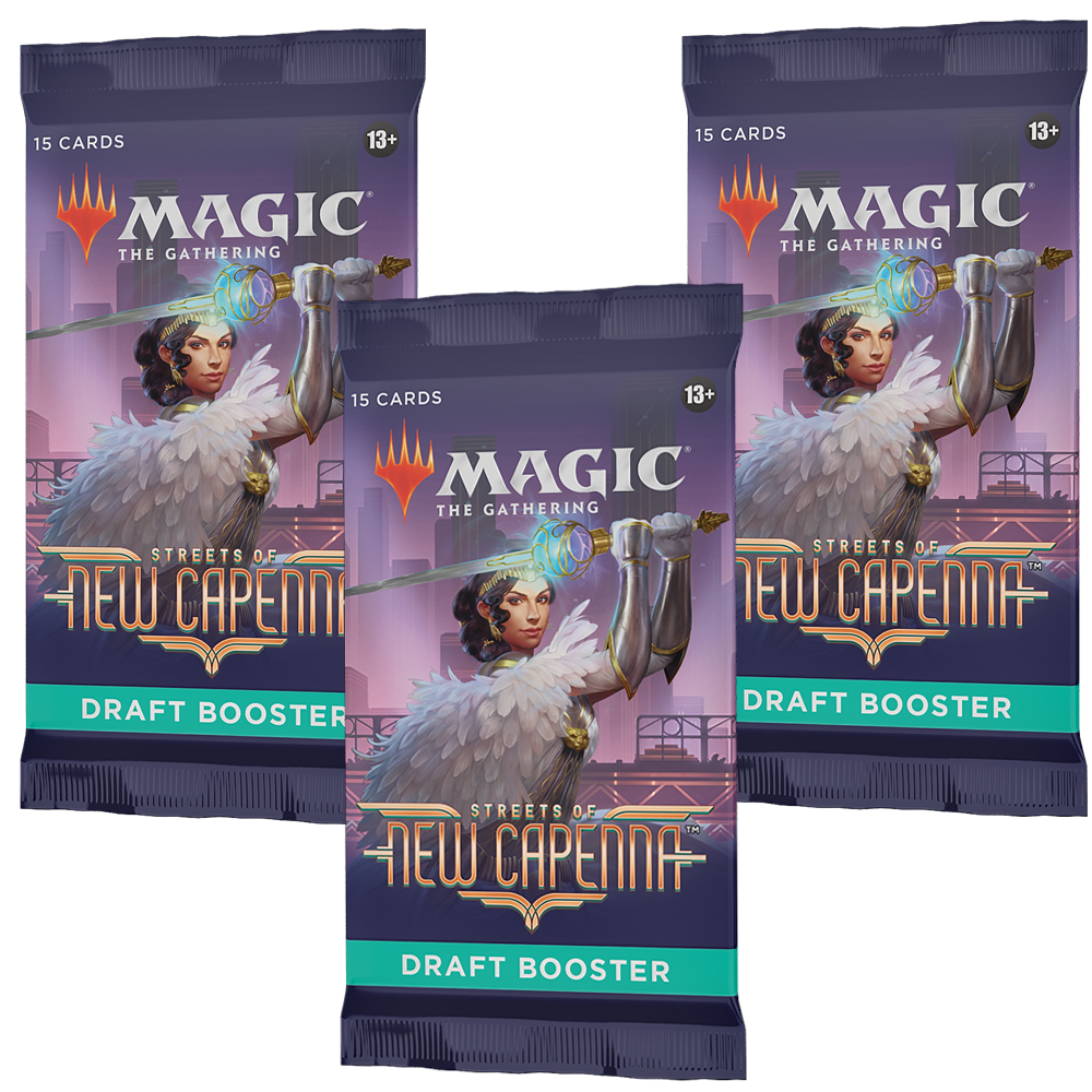 3-Draft Booster Packs - Streets of New Capenna